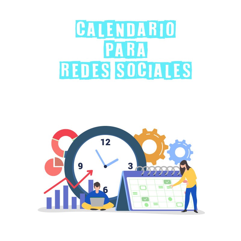 Calendario para contenidos en redes sociales , Agencia Marketing a Punto en Quito Ecuador España
